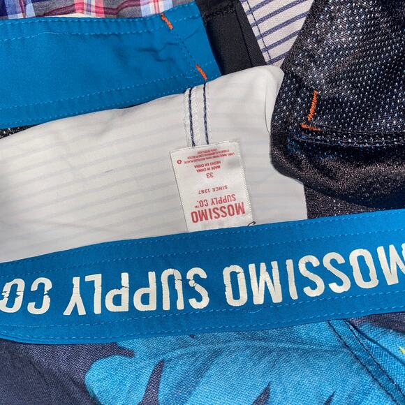 Mossimo Supply Co Tropical Hawaiian Swim Trunks Men's Size 33 - Picture 3 of 3